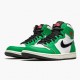 Jordans 1 Retro High Lucky Green Damen/Herren DB4612-300 Sportschuhe