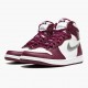 Jordans 1 Retro High OG Bordeaux Damen/Herren 555088-611 Sportschuhe