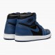 Jordans 1 Retro High OG Dark Marina Blue Damen/Herren 555088-404 Sportschuhe