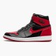 Jordans 1 Retro High OG Patent Bred Red Herren 555088-063 Sportschuhe