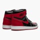 Jordans 1 Retro High OG Patent Bred Red Herren 555088-063 Sportschuhe