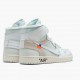 Jordans 1 Retro High Off-White White Herren AQ0818-100 Sportschuhe