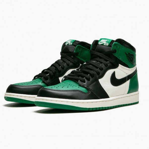 Jordans 1 Retro High Pine Green Damen/Herren 555088-302 Sportschuhe