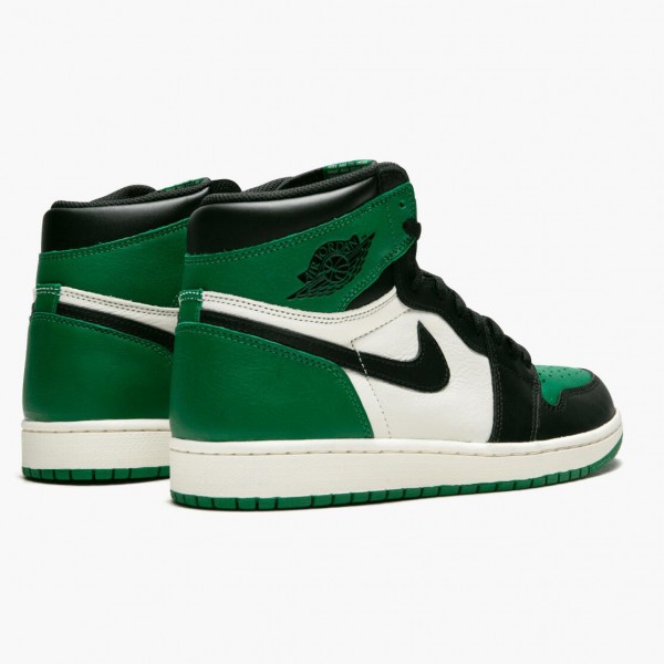 Jordans 1 Retro High Pine Green Damen/Herren 555088-302 Sportschuhe