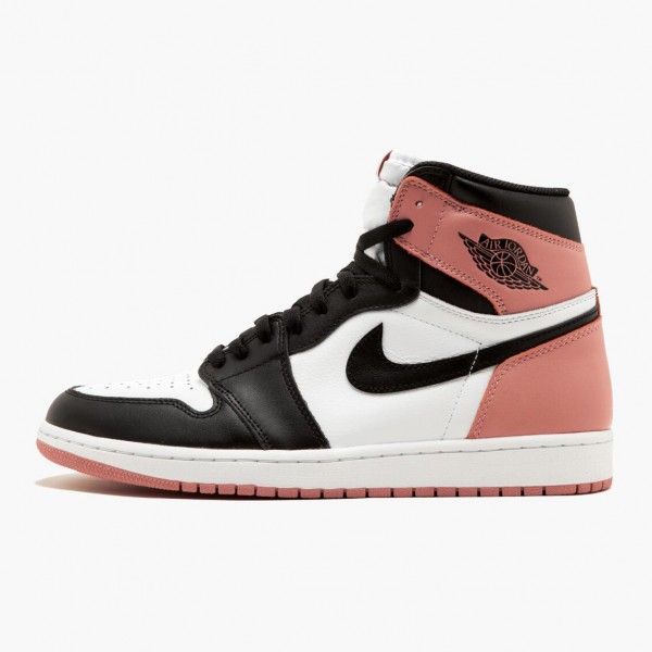 Jordans 1 Retro High Rust Pink Damen/Herren 861428-101 Sportschuhe