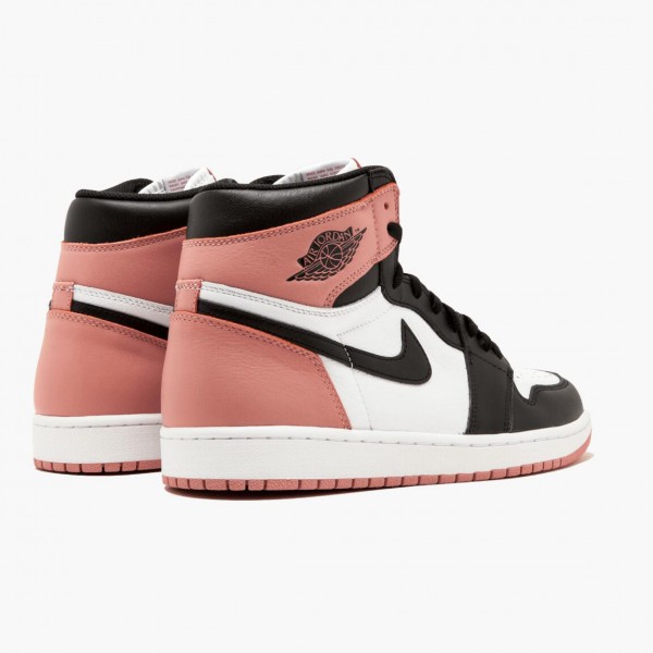 Jordans 1 Retro High Rust Pink Damen/Herren 861428-101 Sportschuhe