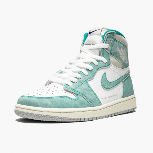 Jordans 1 Retro High Turbo Green Damen/Herren 555088-311 Sportschuhe