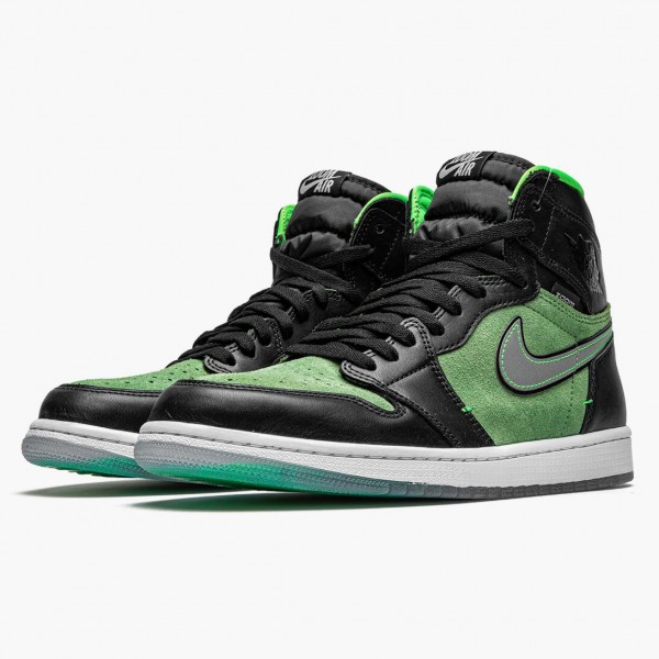 Jordans 1 Retro High Zoom Zen Green Damen/Herren CK6637-002 Sportschuhe