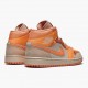 Jordans 1 Mid Apricot Orange Apricot Agate Terra Blush Damen/Herren DH4270-800 Sportschuhe