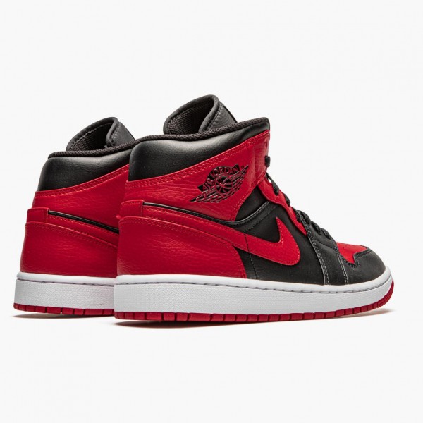 Jordans 1 Mid Banned 2020  Damen/Herren 554724-074 Sportschuhe