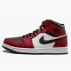 Jordans 1 Mid Chicago Black Toe Herren 554724-069 Sportschuhe