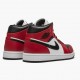 Jordans 1 Mid Chicago Black Toe Herren 554724-069 Sportschuhe