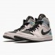 Jordans 1 Mid Dirty Powder Iridescent Barely Damen/Herren BQ6472-602 Sportschuhe