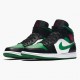 Jordans 1 Mid Pine Green Herren 554724-067 Sportschuhe