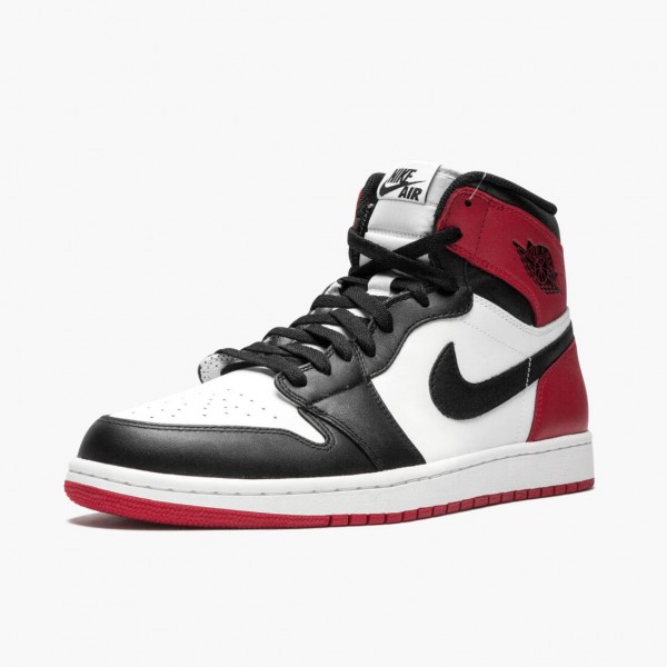 Jordans 1 Retro High Black Toe Herren 555088-184 Sportschuhe