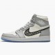 Jordans 1 Retro High Dior Wolf Damen/Herren CN8607-002 Sportschuhe