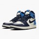 Jordans 1 Retro High OG Obsidian University Blue Herren 555088-140 Sportschuhe