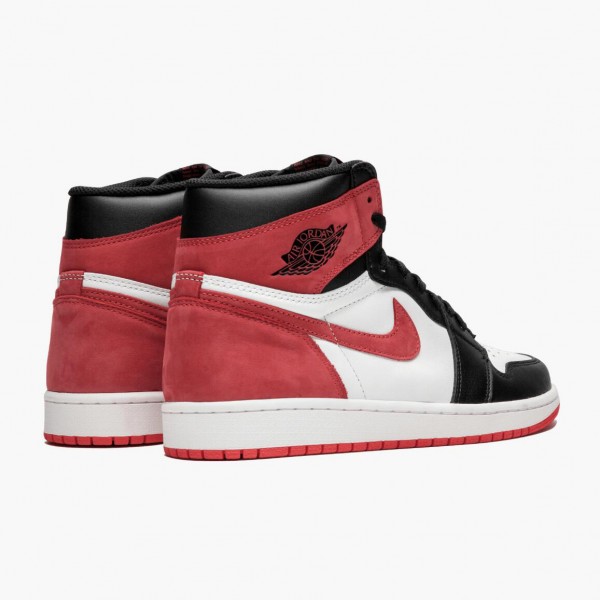 Jordans 1 Retro High OG Track Red Damen/Herren 555088-112 Sportschuhe