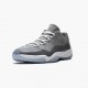 Jordans 11 Low Cool Grey Herren 528895-003 Sportschuhe