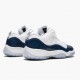 Jordans 11 Low Navy Snakeskin Herren CD6847-102 Sportschuhe