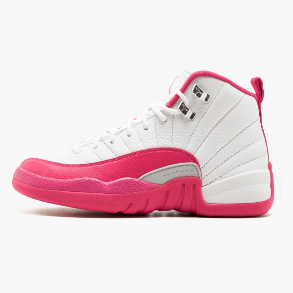Jordans 12 Retro Dynamic Pink Damen 510815-109 Sportschuhe