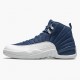 Jordans 12 Retro Indigo Herren 130690-404 Sportschuhe