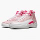 Jordans 12 Retro GS Arctic Pink   Damen 510815-101 Sportschuhe