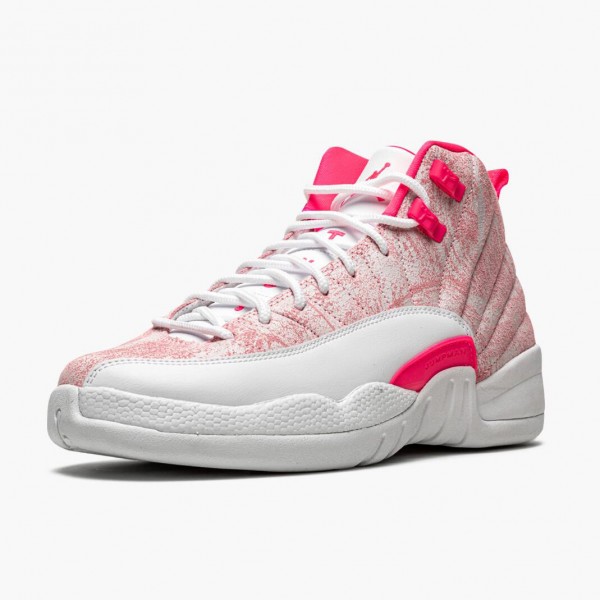 Jordans 12 Retro GS Arctic Pink   Damen 510815-101 Sportschuhe