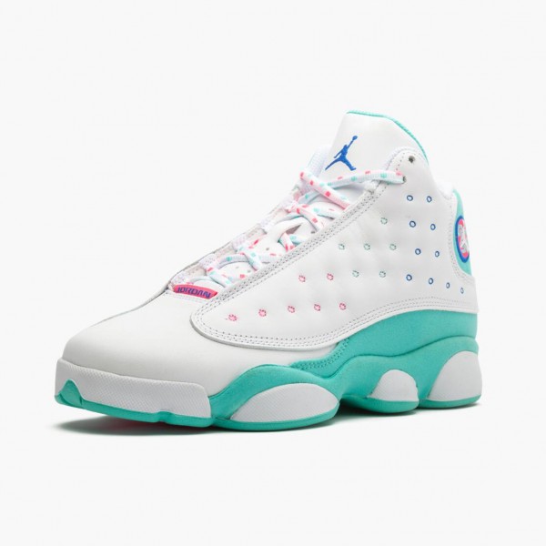 Jordans 13 Retro Aurora Green   Damen 439358-100 Sportschuhe