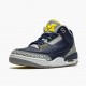 Jordans 3 Retro Michigan Herren AJ3-820064 Sportschuhe