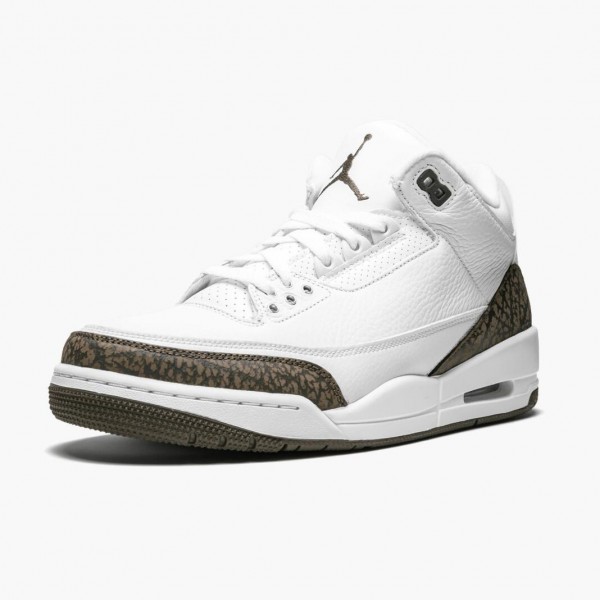 Jordans 3 Retro Mocha Damen/Herren 136064-122 Sportschuhe