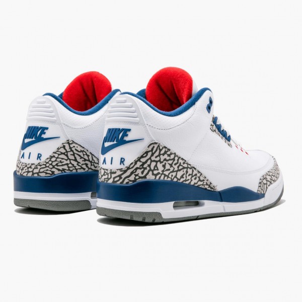 Jordans 3 Retro OG True Blue Herren 854262-106 Sportschuhe