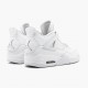 Jordans 4 Retro Pure Money Damen/Herren 308497-100 Sportschuhe