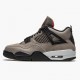 Off-White x Jordans 4 Retro Taupe Haze Damen/Herren DB0732-200 Sportschuhe