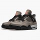 Off-White x Jordans 4 Retro Taupe Haze Damen/Herren DB0732-200 Sportschuhe