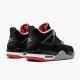 Jordans 4 Retro Bred 2019 Release Herren 308497-060 Sportschuhe