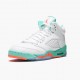 Jordans 5 Retro Light Aqua Damen/Herren 440892-100 Sportschuhe