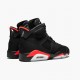 Jordans 6 Retro Black Infrared Herren 384664-060 Sportschuhe