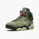 Travis Scott x Jordans 6 Retro Olive Damen/Herren CN1084-200 Sportschuhe