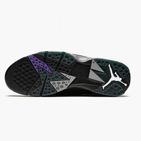 Jordans 7 Retro Ray Allen Black Fierce Purpler Dark Stee  Herren 304775-053 Sportschuhe