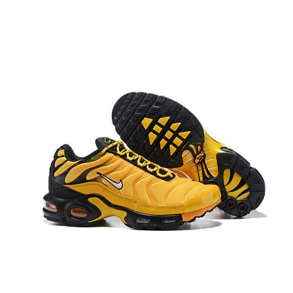 Nike Air Max Plus Tn Herren Frequency Pack Gelb Schwarz AV7940-700 Sportschuhe