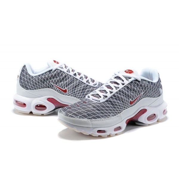 Nike Air Max Plus Tn Herren Grau and Weiß Sportschuhe