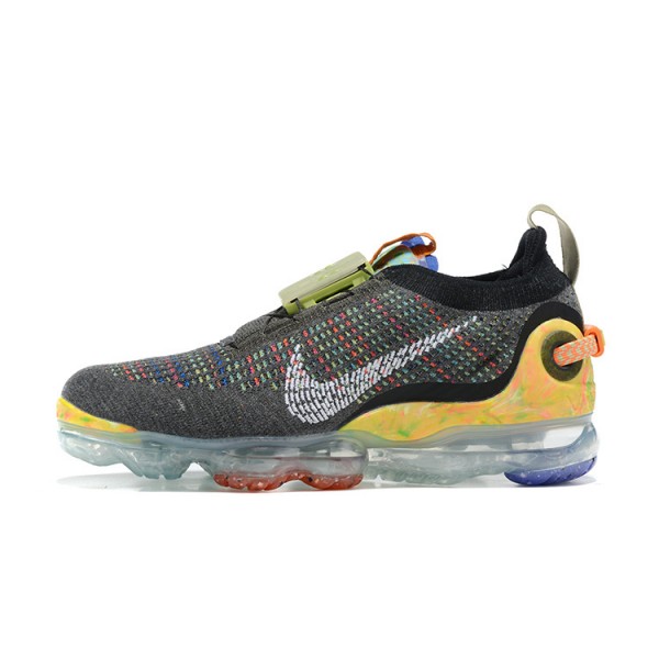 Nike Air VaporMax 2020 Flyknit Damen/Herren Grau Gelb CJ6740-002 Sportschuhe