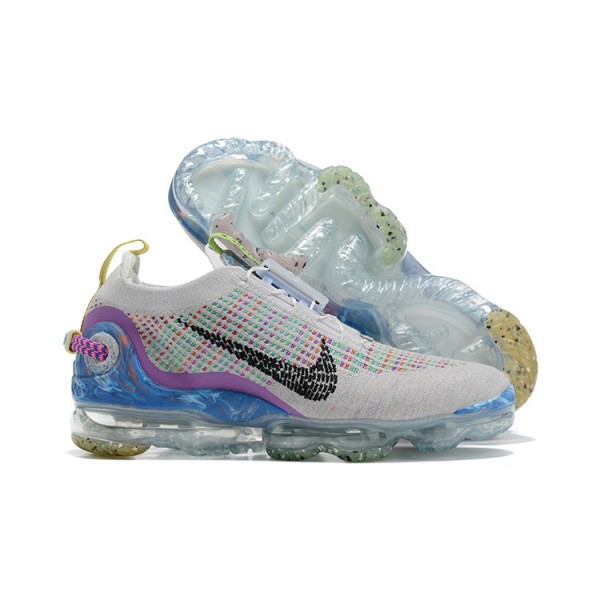 Nike Air VaporMax 2020 Flyknit Damen/Herren Weiß Purple CJ6740-001 Sportschuhe