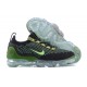 Nike Air VaporMax 2021 Flyknit Damen/Herren Schwarz Grün DQ7640-001 Sportschuhe