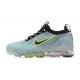 Nike Air VaporMax 2021 Flyknit Damen/Herren Schwarz Grün DX3367-700 Sportschuhe