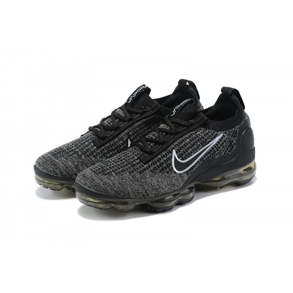 Nike Air VaporMax 2021 Flyknit Damen/Herren Schwarz Grau DC9394-001 Sportschuhe