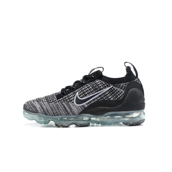 Nike Air VaporMax 2021 Flyknit Damen/Herren Schwarz Grau DH4088-003 Sportschuhe