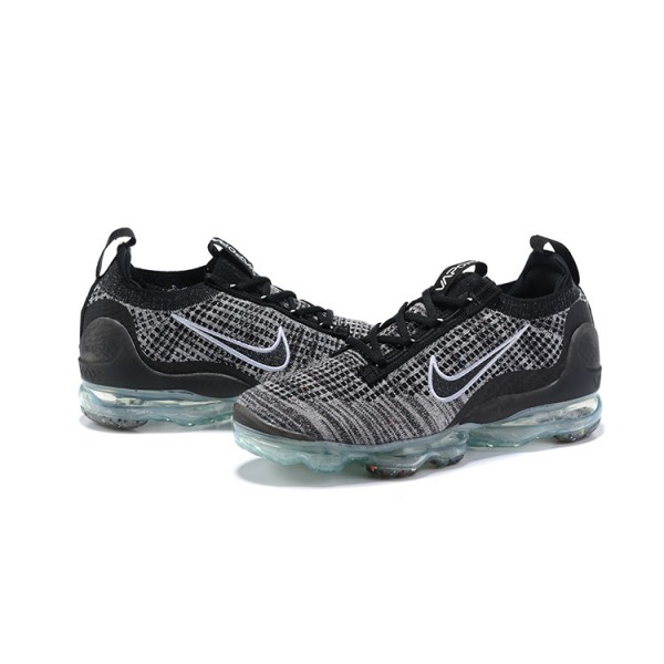 Nike Air VaporMax 2021 Flyknit Damen/Herren Schwarz Grau DH4088-003 Sportschuhe