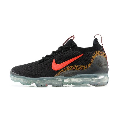 Nike Air VaporMax 2021 Flyknit Damen/Herren Schwarz Rot Sportschuhe